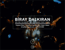 Tablet Screenshot of biraydalkiran.com